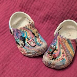 CROCS Kids Swirl with Cartoon Charms